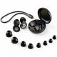 Tech-Protect QuietFit Silicone Earplugs with Acoustic Filter - Black
