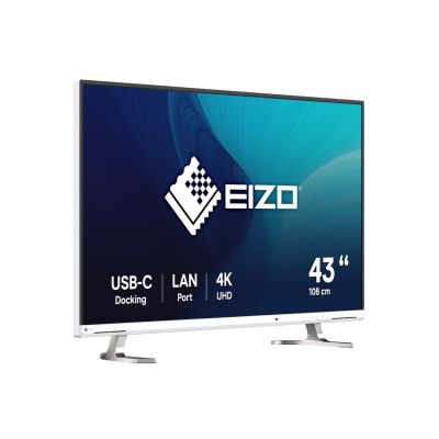 8. EIZO 108cm (42.5") EV4340X-WT 16:09 4K 2xHDMI+DP+USB-C IPS monitor