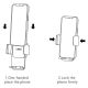 14. Baseus car holder for air vent black (SUYK000101)