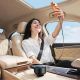 3. Orico FC-60-2C 60W Car Charger with Retractable USB-C Cable 65cm - Black