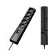 Ever Classic surge protector 5.0m (5 x UTE; 10 A; black) (T/LZ09-CLA050/0000)