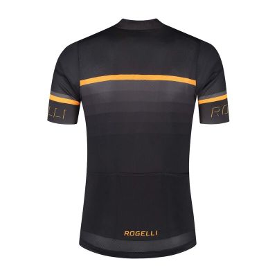 2. Rogelli HERO II T-shirt Black and Orange 2XL