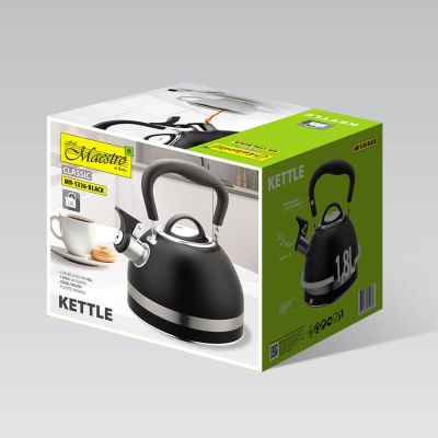 5. Kettle 1.8L MR-1336-BLACK MAESTRO
