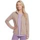 3. Skechers The Hoodless Hoodie GoWalk Shine Jacket JA78-TPBR Beige L