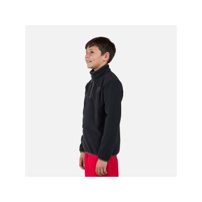5. Rossignol Jr Strawpile Fleece Hz Sweatshirt Black