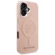 4. Karl Lagerfeld Initial & Metal Logo MagSafe iPhone 16 Case - Pink