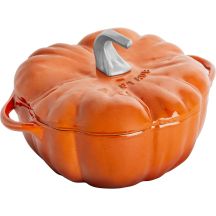 Staub Round Cast Iron Pot - 3.45 ltr, Pumpkin Cinnamon