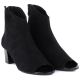 4. Women's open-toe ankle boots, black, M.Daszyński MR1954-23