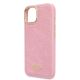 6. Guess Croco Collection case for iPhone 14 - pink