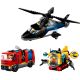 3. LEGO CITY 60462 Helicopter, Fire Truck and Submarine Set