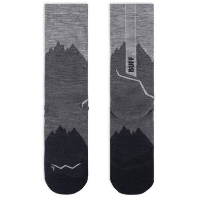3. Buff MERINO LIGHTWEIGHT CREW SOCK LWC3 BLACK L socks