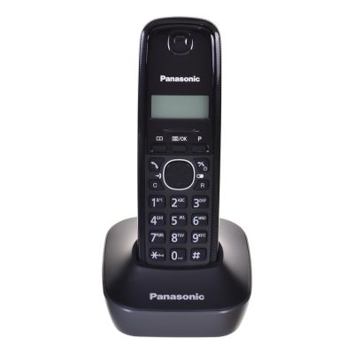 7. Panasonic KX-TG 1611 PDH Black Cordless Telephone