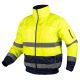 Hi-Vis 3-in-1 Work Jacket, Insulated, Yellow and Navy Blue, Size S