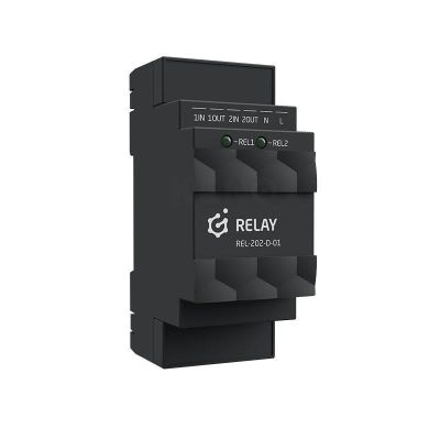 Grenton Relay output module (2 outputs) / DIN rail mounting / TF-Bus