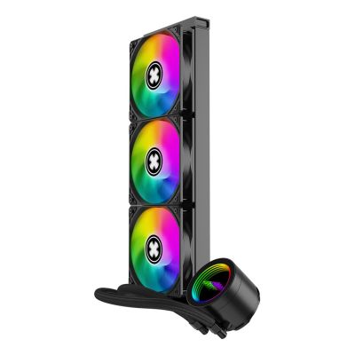 7. Xilence XC997 Computer Cooling System Processor Liquid Cooling Kit 12cm Black 1 pc.