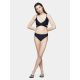2. 4F Women's Swimsuit Bikini Top H4L21-KOS003G-31S Navy Blue