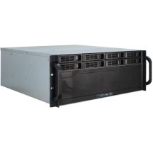 Inter-Tech 4U-4408 Rack Black, Silver