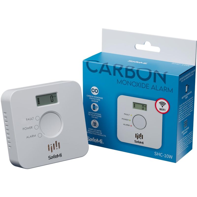 SAFEMI Smoke Detector - WiFi - 3-Year Warranty SHC-10W