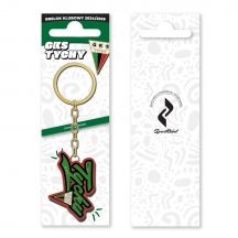 GKS Tychy City Edition Keychain SREBBRELOKCITY