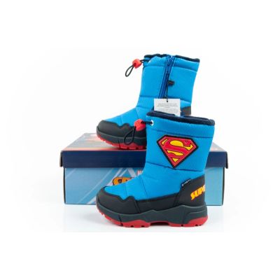 10. Leomil winter boots Superman children's snow boots warm for a boy