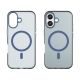 6. Magnetic Abrasive iPhone 17 Case Compatible with MagSafe - Matte Blue