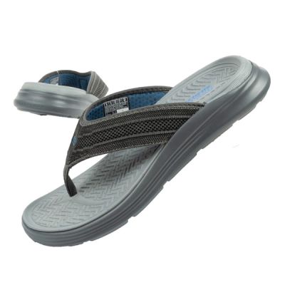 12. Skechers Sargo Flip-Flops M 204383 CHAR