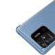 8. Clear View Case cover for Xiaomi Redmi 10C cover with a flap pink