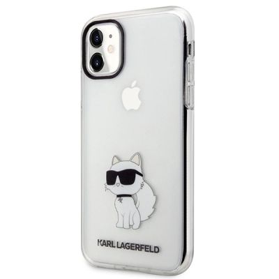 9. Karl Lagerfeld Ikonik Choupette Case for iPhone 11 / Xr - Transparent