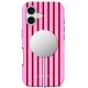 4. Tech-Protect Lamano MagSafe Case for iPhone 17 - Red and Pink