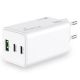 3. MediaRange MRMA123 Mobile Charger Laptop, Smartphone, Tablet White AC Fast Charging Internal