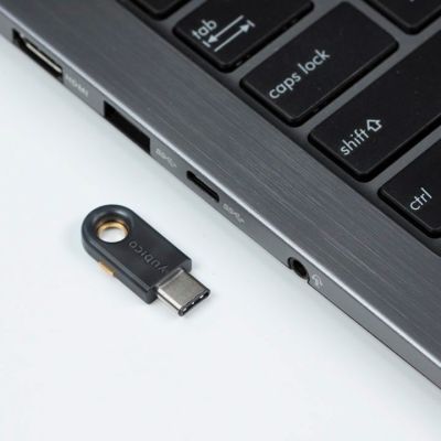 6. Yubico YubiKey 5C U2F FIDO Hardware Key