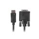 Lanberg CA-DPDV-10CU-0018-BK cable (DisplayPort M - DVI-D M; 1.8m; black)