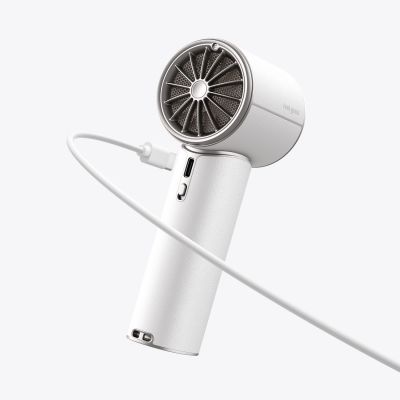 18. Jisulife Handheld Fan Pro1 Mini 4250mAh USB-C Portable Fan Blower - White