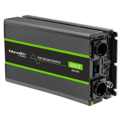 9. Monolith 3000W 6000W 24V to 230V Pure Sine LCD Voltage Converter