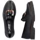 5. Women's black lords shoes Rieker 45553-00