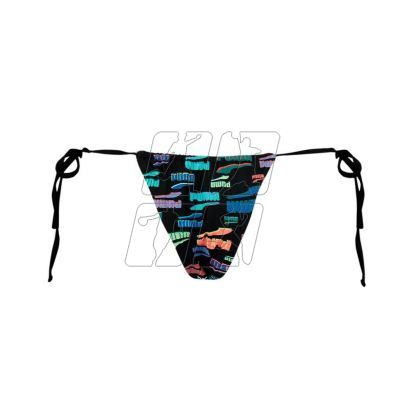 2. Bikini Puma Swim Women Side Tie Tanga String 1P Bikini Bottom 938066-01