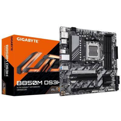 5. GIGABYTE B850M DS3H AMD B850 Motherboard Socket AM5 Micro ATX