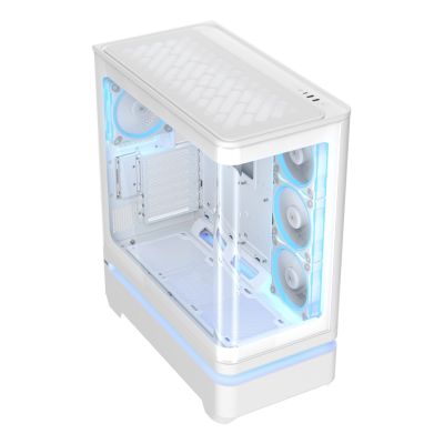 4. ASUS PRIME AP304 TG ARGB WHITE Case