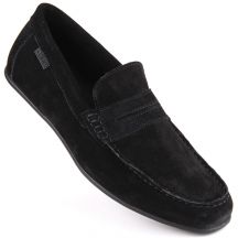 Big Star M INT1982 black suede leather shoes