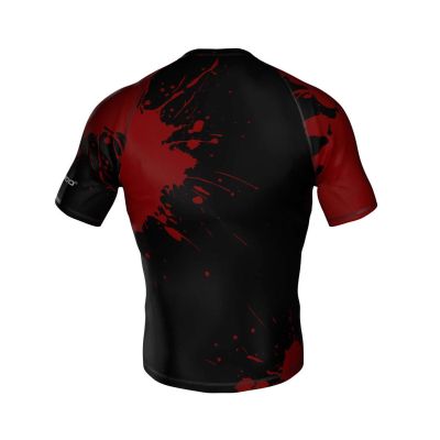 5. The "Blood" compression Rashguard is made of DBX MORE DRY M material.