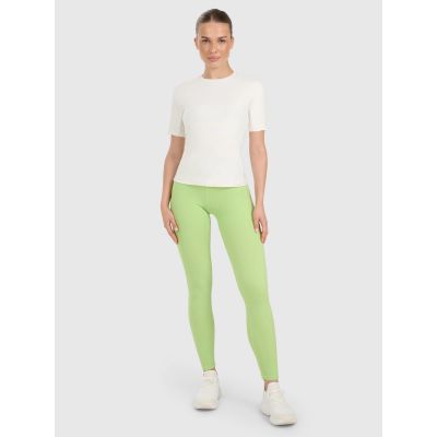 8. Women's quick-drying slim training T-shirt 4F 4FWAW25TFTSF1518-12S