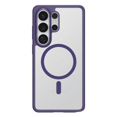 3. Spigen Ultra Hybrid Mag MagSafe Case for Samsung Galaxy S26 Ultra - Clear Navy Blue