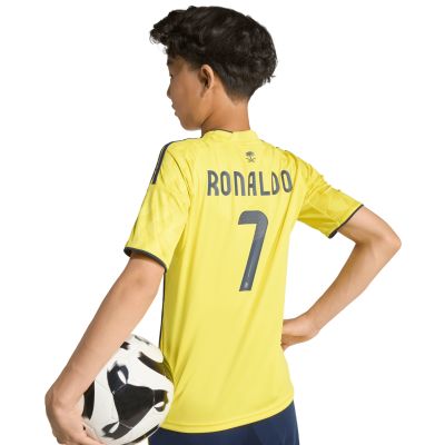 6. adidas Al Nassr FC 2025/2026 Home Jersey for Kids, Yellow JN7981