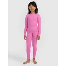 Girls' seamless thermal underwear set 4F 4FJRAW25USEAF264-55S