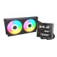 2. COUGAR CGR-PSDVPRGB-B-240 Processor All-in-One Liquid Cooler 12 cm Black
