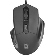 DEFENDER MOUSE DATUM MB-347 OPTICAL 1600DPI 4P BLACK 52347