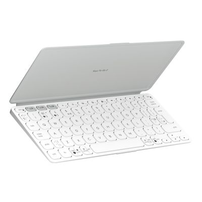 5. Logitech Keys-To-Go 2 QWERTY American International Bluetooth White
