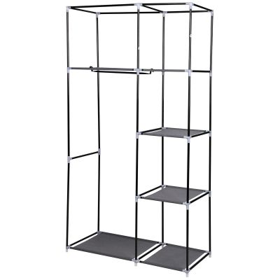 6. TEXTILE WARDROBE 90x45x170CM ORNAMENT 45207