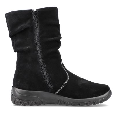 32. RIEKER W RKR130 insulated leather ankle boots