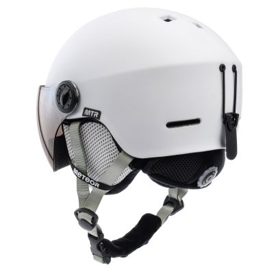 3. Meteor Falven S ski helmet 53-55 cm white